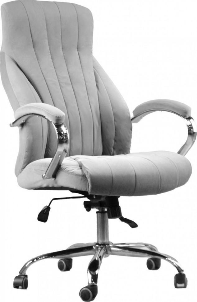 Кресло руководителя Everprof Coral Ткань Серый